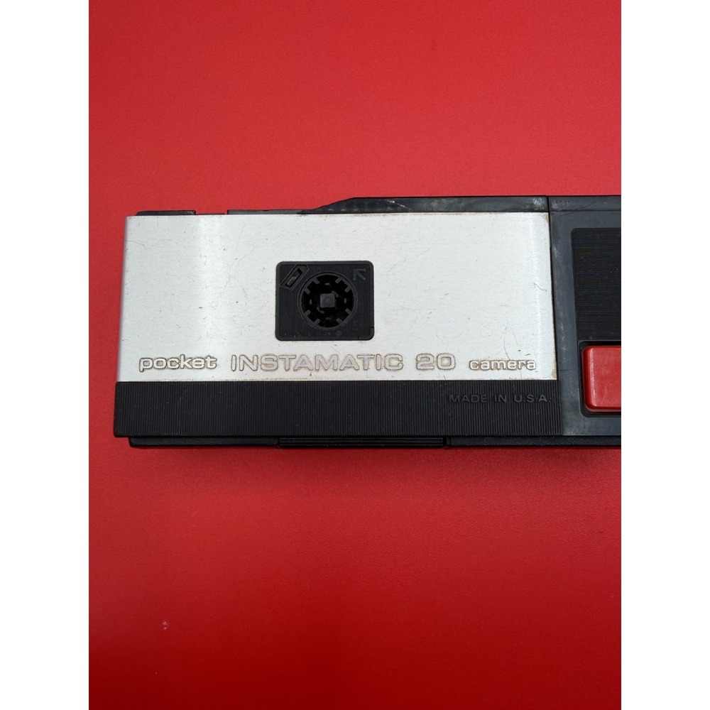 Vintage Kodak Pocket Instamatic 20 Camera USA For Parts Untested.